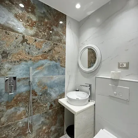 In Blloku In Front Of Taiwan Apartament *